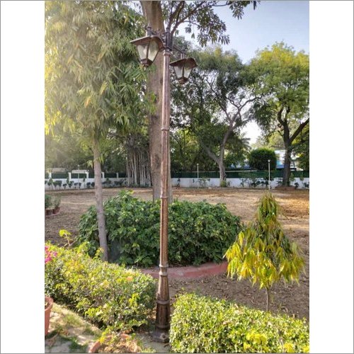 Arya Electricals street light pole installed in a park